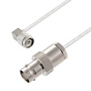 Picture of BNC Female to TNC Male Right Angle Cable Assembly using LC141TB Coax, 1 FT