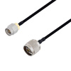 Picture of SMA Male to N Male Cable Assembly using LC141TBJ Coax, 2 FT