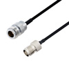 Picture of N Female to TNC Female Cable Assembly using LC141TBJ Coax, 4 FT