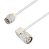 Picture of SMA Male to TNC Male Right Angle Cable Assembly using LC085TB Coax, 1 FT