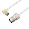 Picture of SMA Male Right Angle to TNC Female Cable Assembly using LC085TB Coax, 2 FT