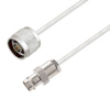 Picture of BNC Female to N Male Cable Assembly using LC085TB Coax, 1.5 FT