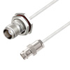 Picture of BNC Female to TNC Female Bulkhead Cable Assembly using LC085TB Coax, 1.5 FT