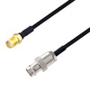 Picture of BNC Female to SMA Female Cable Assembly using LC085TBJ Coax, 1 FT