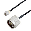 Picture of SMA Male to N Male Cable Assembly using LC085TBJ Coax, 10 FT