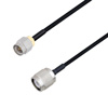 Picture of SMA Male to TNC Male Cable Assembly using LC085TBJ Coax, 1.5 FT