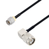 Picture of SMA Male to TNC Male Right Angle Cable Assembly using LC085TBJ Coax, 10 FT