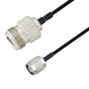 Picture of N Female to TNC Male Cable Assembly using LC085TBJ Coax, 10 FT