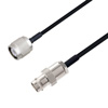 Picture of BNC Female to TNC Male Cable Assembly using LC085TBJ Coax, 1 FT