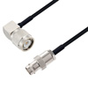 Picture of BNC Female to TNC Male Right Angle Cable Assembly using LC085TBJ Coax, 10 FT