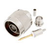 Picture of N Male Connector Crimp/Solder Attachment for RG178, .480 inch D Hole
