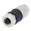 Picture of M12 5 Pin A-Code Female Field Termination Connector, 22-20AWG