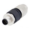 Picture of M12 5 Pin A-Code Male Field Termination Connector, 22-20AWG