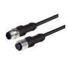Picture of M12 5 Position A-Coded Male/Female Cable, 10.0m