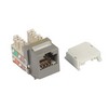 Picture of OCC Category 6 Keystone Jack 110/RJ45 EIA568A/B Gray