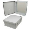 Picture of 16x14x6 Inch UL® Listed Weatherproof NEMA 4X Enclosure with Blank Non-Metallic Mounting Plate