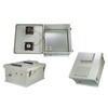 Picture of 18x16x8 Inch 120 VAC Weatherproof Enclosure with Heater and 85° Turn-on Cooling Fans