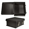 Picture of 12x10x5" UL® Listed Black Weatherproof Industrial NEMA Enclosure