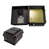 Picture of 14x12x7 Inch 120VAC Black Weatherproof Enclosure with Cooling Fan