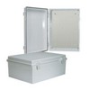Picture of 14x10x6 Inch Weatherproof ABS Light-Weight Enclosure with Blank Starboard Mounting Plate