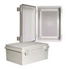 Picture of 14x10x6 Inch Weatherproof ABS Light-Weight Enclosure with Universal Mounting Plate