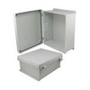 Picture of 14x12x6" UL® Listed Weatherproof Industrial NEMA 4X Enclosure Only with Non-Metallic Hinges