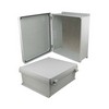 Picture of 16x14x6 Inch UL® Listed Weatherproof NEMA 4X Enclosure w/Aluminum Mount Plate, Non-Metallic Hinges