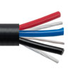 Picture of Power Bulk Tray Cable, Exposed Run, 3 Conductor 14AWG 600V, TC-ER THHN, UL86 UL1277 UL1581, 90C UV Res VW-1 PVC Black, 1KFT