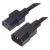 Picture of Power Cord SJT3-17 AWG, EN60320C13/C14, UL/CSA VDE, 3'3"