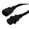 Picture of Heavy Duty CPU/PDU Power Cord C14 to C13 15 AMP 2FT