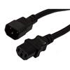 Picture of Heavy Duty CPU/PDU Power Cord C14 to C13 15 AMP 3FT