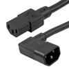 Picture of CPU/PDU Power Cord, C14 Right Angle to C13, 15 Amp, 10FT