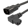 Picture of CPU/PDU Power Cord, C14 to C13 Right Angle, 10 Amp, 3FT
