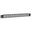 Picture of 1.75" 16 Port Panel USB A/A Keystone Style Coupler, Shielded