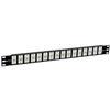 Picture of 1.75" 16 Port Panel USB B/A Keystone Style Coupler, Shielded