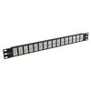 Picture of 1.75" 16 Port ECF Flange Mounted Category  6 Feed-Thru Panel, Shielded  Low Profile Mini-Coupler