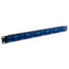 Picture of Rack Panel, 48 SC Couplers Single mode-Ceramic Sleeves