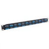 Picture of Rack Panel, 48 SC Metal Couplers Single mode-Ceramic Sleeves