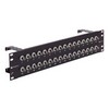 Picture of 3.50" Panel (Black), 32 BNC Adapters Insulated W/Rear Cable Minder