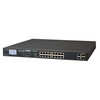 Picture of 16-Port 10/100TX 802.3at PoE+ with 2-Port Gigabit TP/SFP Combo Ethernet Switch