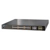 Picture of 24-Port 10/100/1000T 802.3at PoE + 4-Port Gigabit TP/SFP Combo Managed Switch 220 Watt
