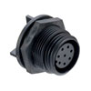 Picture of Rear Panel/PCB Mount Connector PX0413 Series 8-Contact, Socket, Polyamide, 125 V