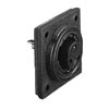 Picture of Low Profile Flange Mount Connector PX0766 Series 4 Contact Plug Screw Termination (Contacts Supplied Fitted) Black Insert