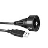 Picture of Overmoulded USB Cable, PX0840 Series USB Standard A Plug to Sealed B Plug, 2M Cable