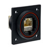 Picture of PX0870 Series Flange Mount Connector, CAT5e Shielded Coupler