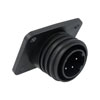 Picture of Flange Panel Mount Connector PX0941 Series 4-Contact, Plug, Polyamide, 600 V