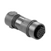 Picture of Inline Cable Connector PXP6011 Series 3 Contact Socket Screw Termination 5-7mm Cable, Plastic