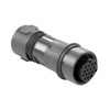 Picture of Inline Cable Connector PXP6011 Series 8 Contact Socket Crimp/Solder Term 7mm-9mm Cable, Plastic