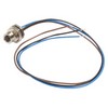 Picture of M8 3 Pole Female Receptacle, Front Mounting Style with 0.3m Leads