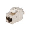 Picture of Ethernet Category 8 Shielded Keystone Jack, rated for 25-40gig, Tool-less w/ PoE Plus Plus Compliance